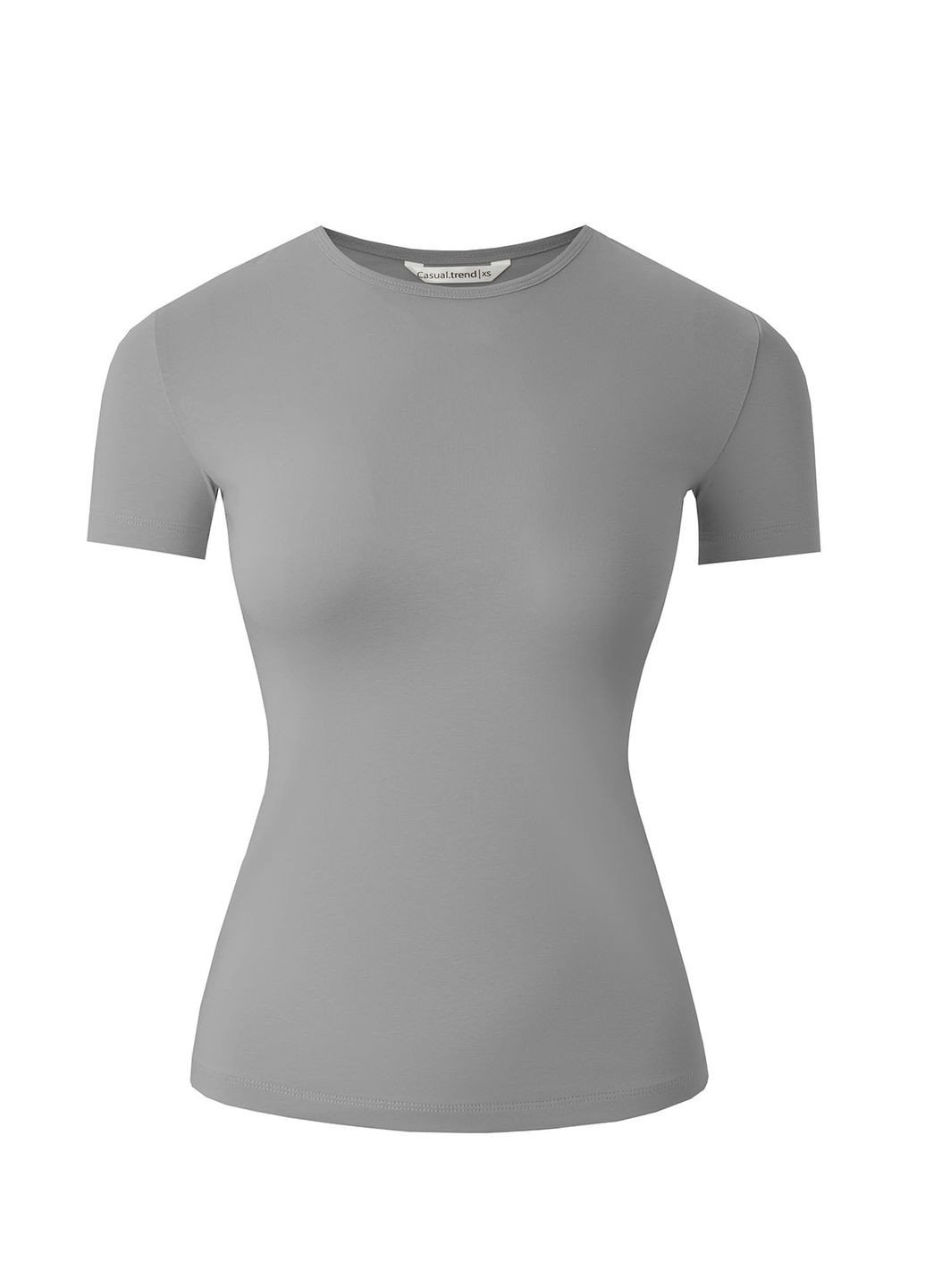 Жіноча приталена футболка (0018500KAPXS) Casual Trend №185 - (358935169)