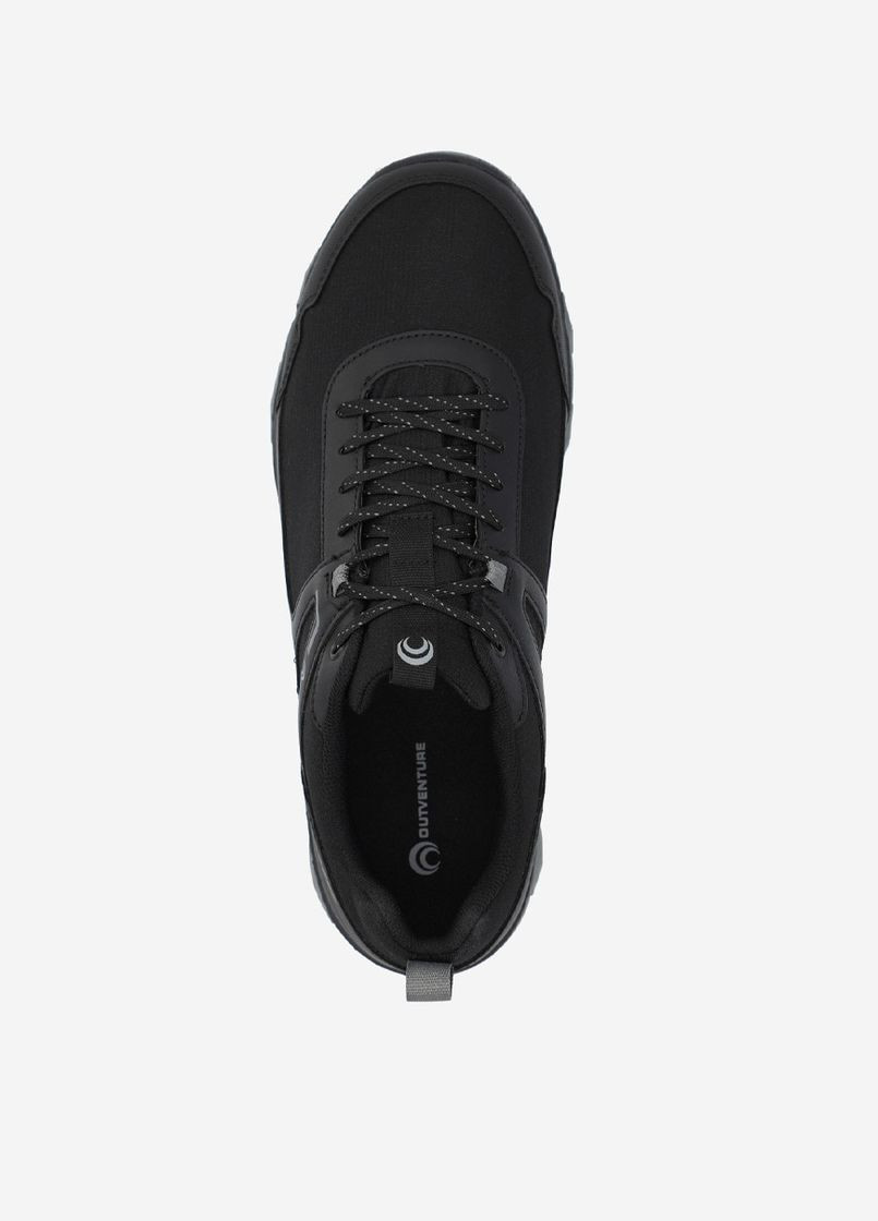 Черные всесезонные мужские кроссовки 118527-99 черный штуч. кожа Outventure