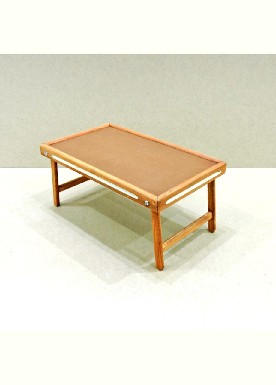 Столик-піднос для сніданку з дерева Даллас амаретто (СТП-000336) No Brand (327846354)