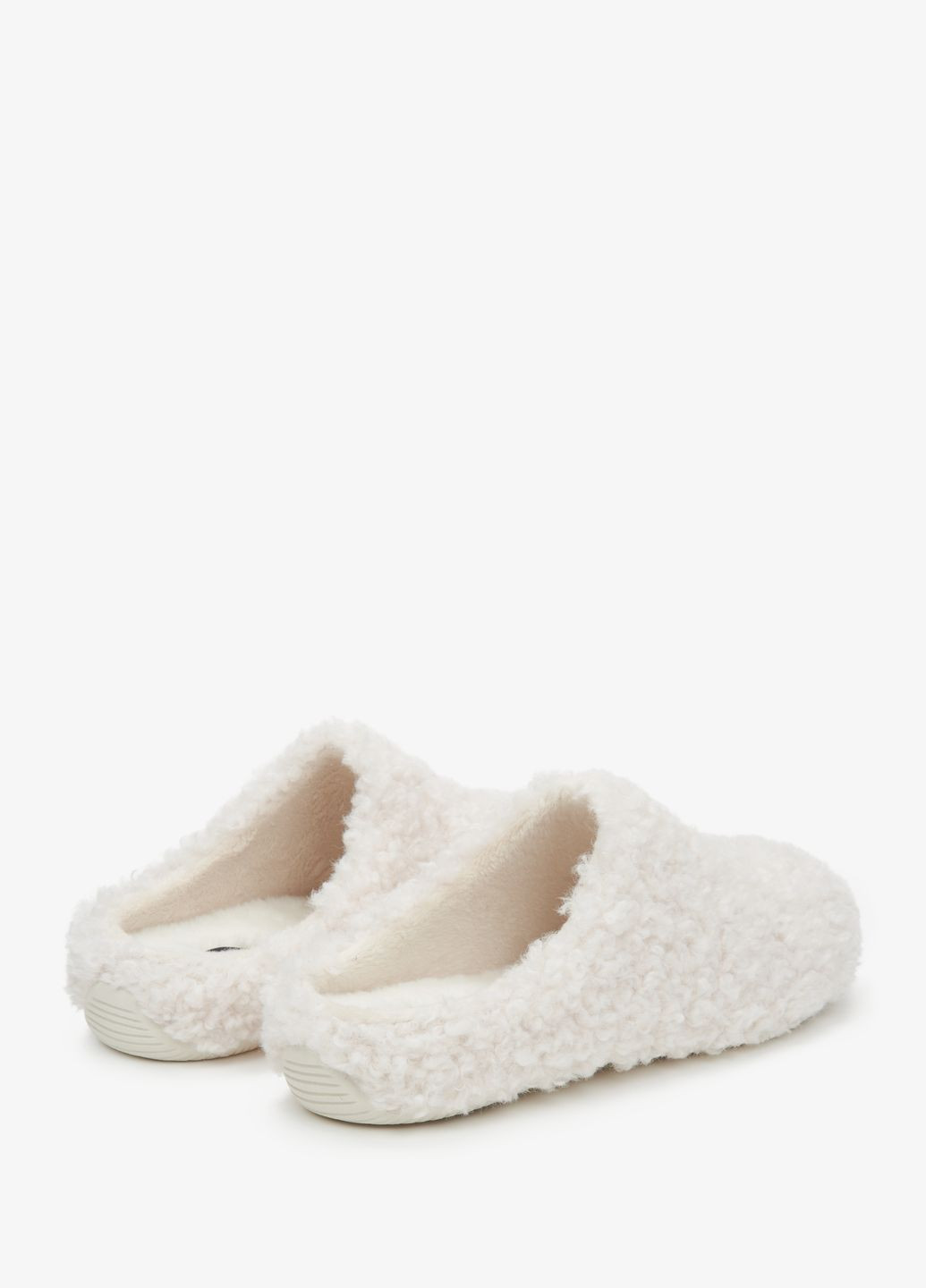 Светло-бежевые тапочки домашние, цвет молочный Estro