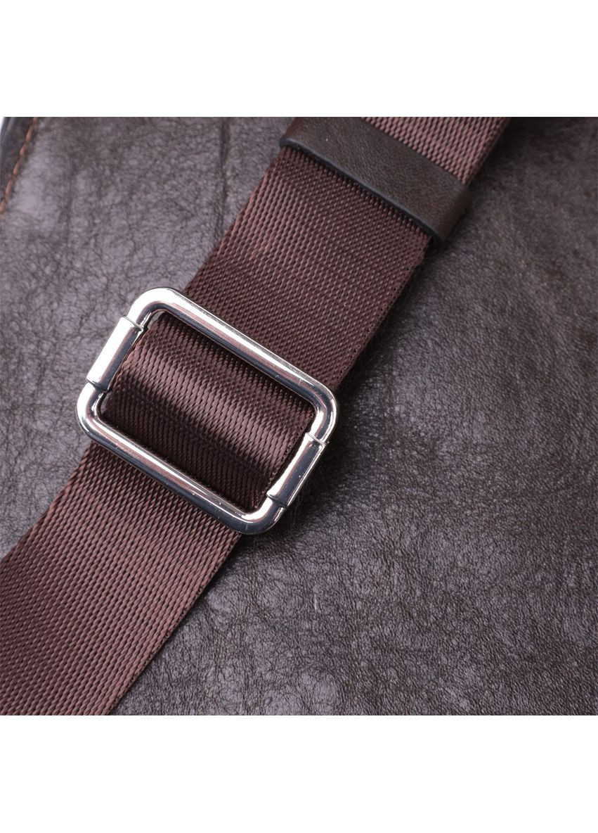 Чоловіча прямокутна сумка бананка з гладкої натуральної шкіри 22880 Grande Pelle (366881256)