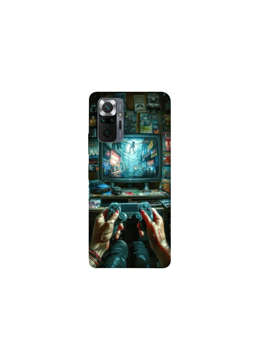 Чехол на Xiaomi Redmi Note 10 Pro Retro style Frontalka (354201123)