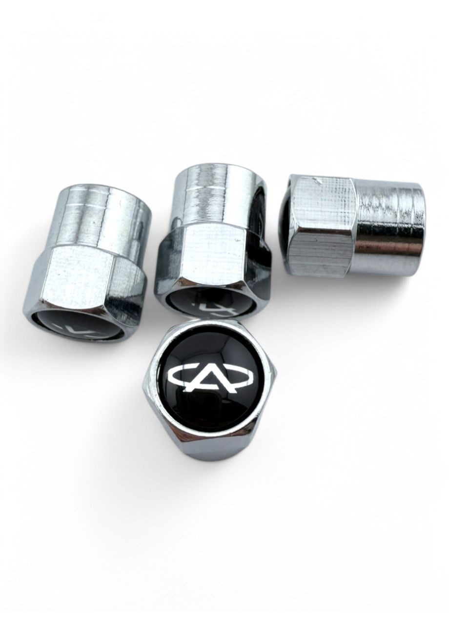 Ковпачки на ніпель металеві (4 шт.) Chery (354698378)