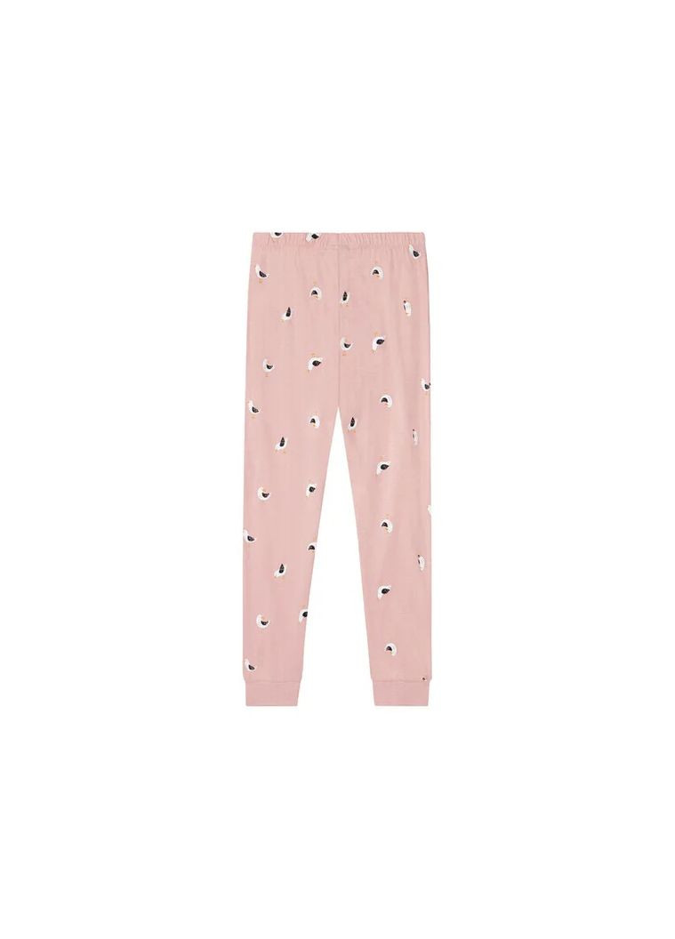 Пудровая всесезон пижама темно-синя 369841_2104 свитшот + леггинсы Pepperts