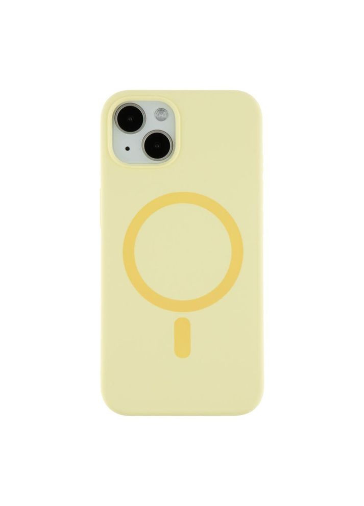 Чохол Glow Silicone Case with Magsafe для iPhone 13 Yellow No Brand (361853042)