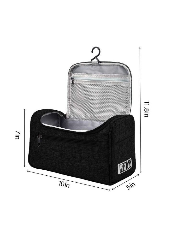 Дорожная косметичка, несесер, сумка-органайзер для косметики, черная (код: IBH021B) Travel (325449175)