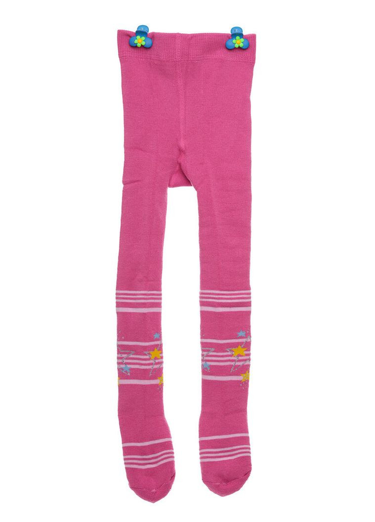 Махрові колготи для дівчинки із рожевою зірочкою 98 см (50505) BABYKROHA (315721148)