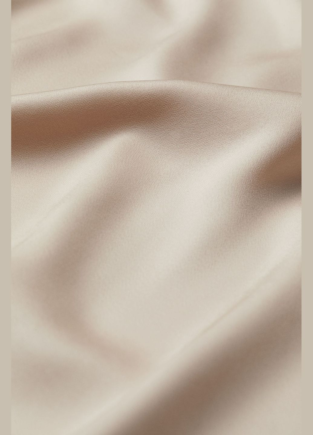 Світло-бежева сукня H&M однотонна