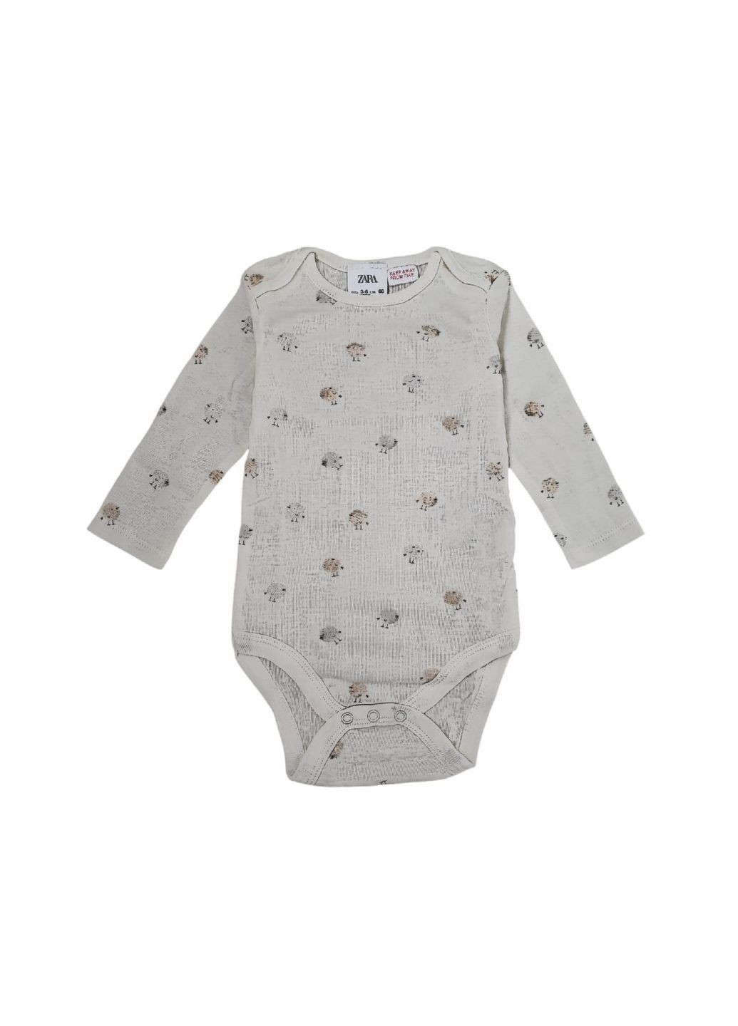 Детское боди для новорожденных Белый (251209102) Zara (371685827)