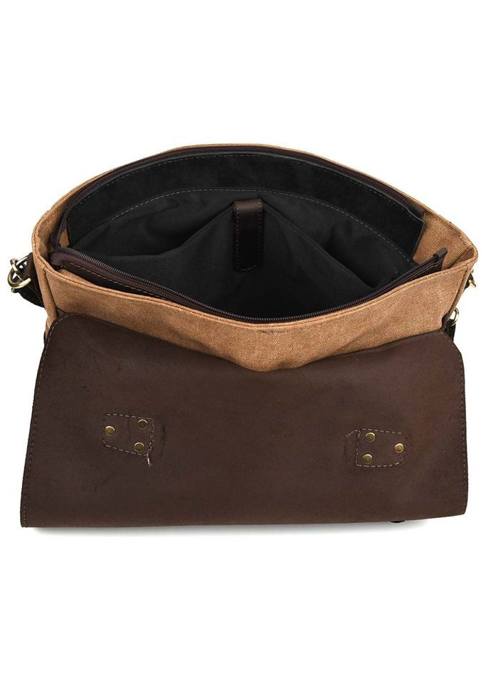 Мужская сумка-портфель из конваса и кожи RCc-3960-3md TARWA (329151677)
