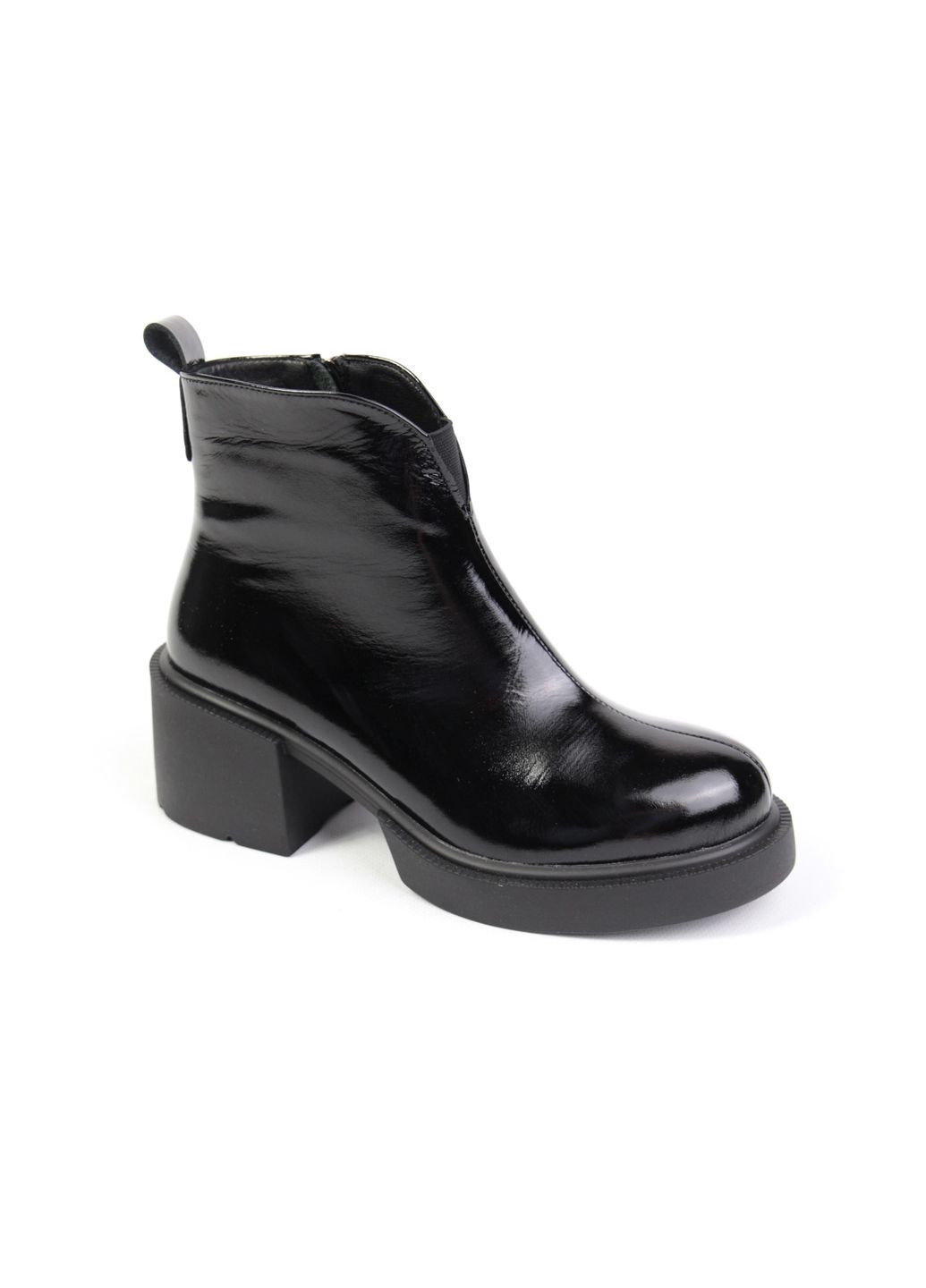 Черные демисезонная ботильони Benito