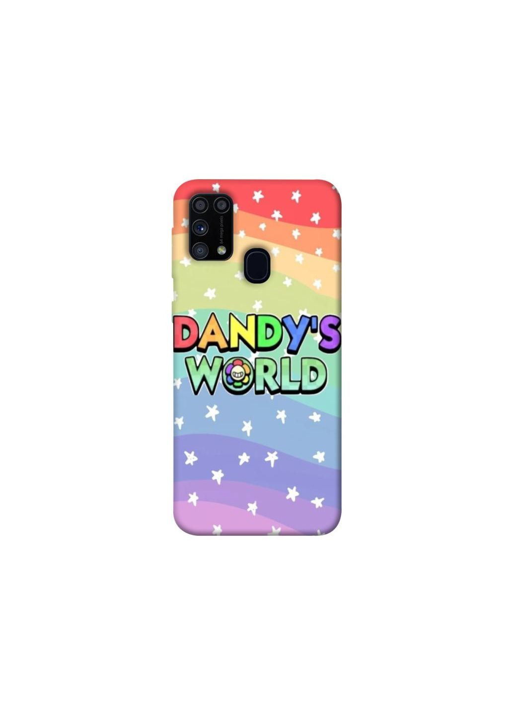 Чехол на Samsung Galaxy M31 Dandysworld rainbow stars Frontalka (353364051)