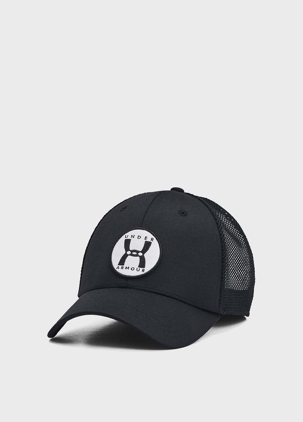 Кепка UA M Blitzing Trucker Черный Under Armour (367595259)