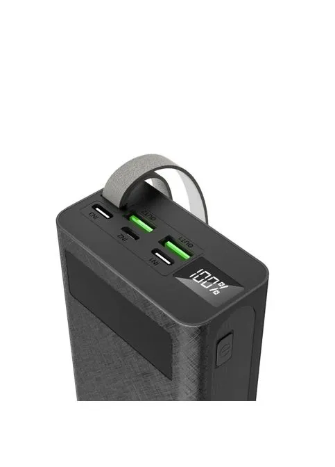 Портативное зарядное устройство (Повербанк) A306 Fast Charge 30000 mAh- черный Aspor (368561151)