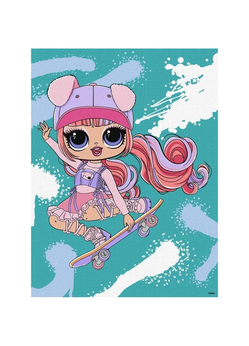 Картина по номерам " L. O. L. Surprise! Tweens Skate Dance Ali Dance" 30х40 см Ідейка (375829465)