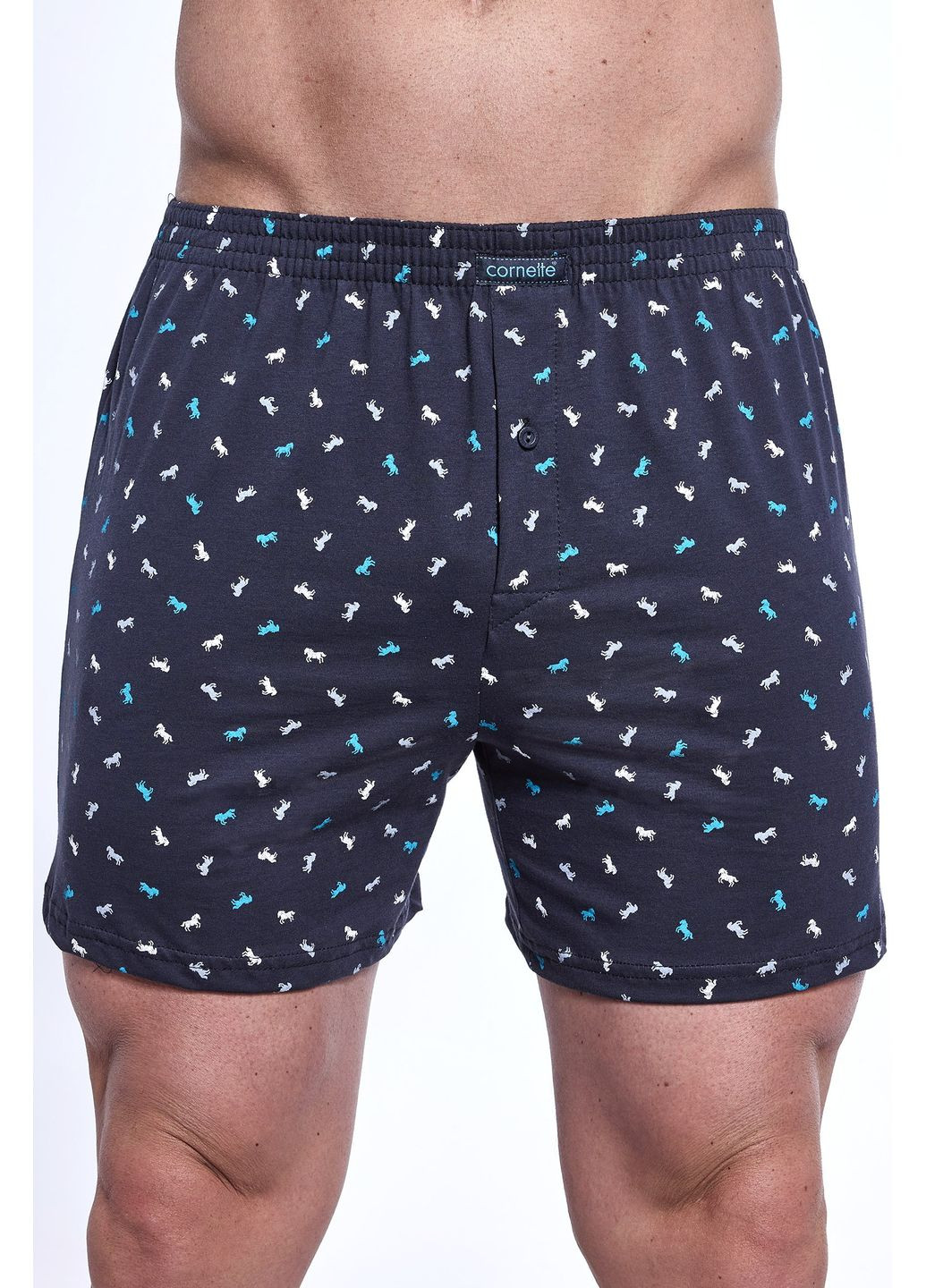 Труси-боксери з принтом Comfort 002/313 Cornette (362536265)