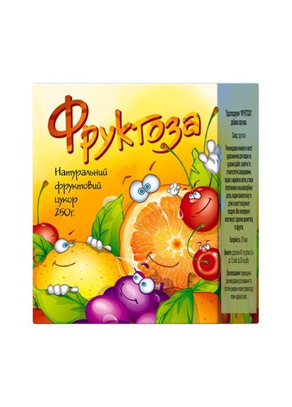 Фруктоза 250 г Голден-Фарм (289987348)