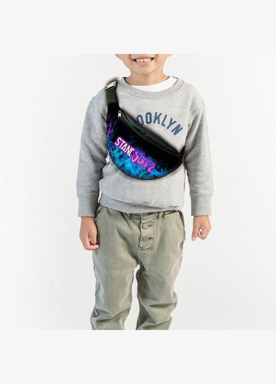 Сумка-бананка стендофф2 "Standoff 2" с принтом, 32х15см, детская, молодежная No Brand (306438197)