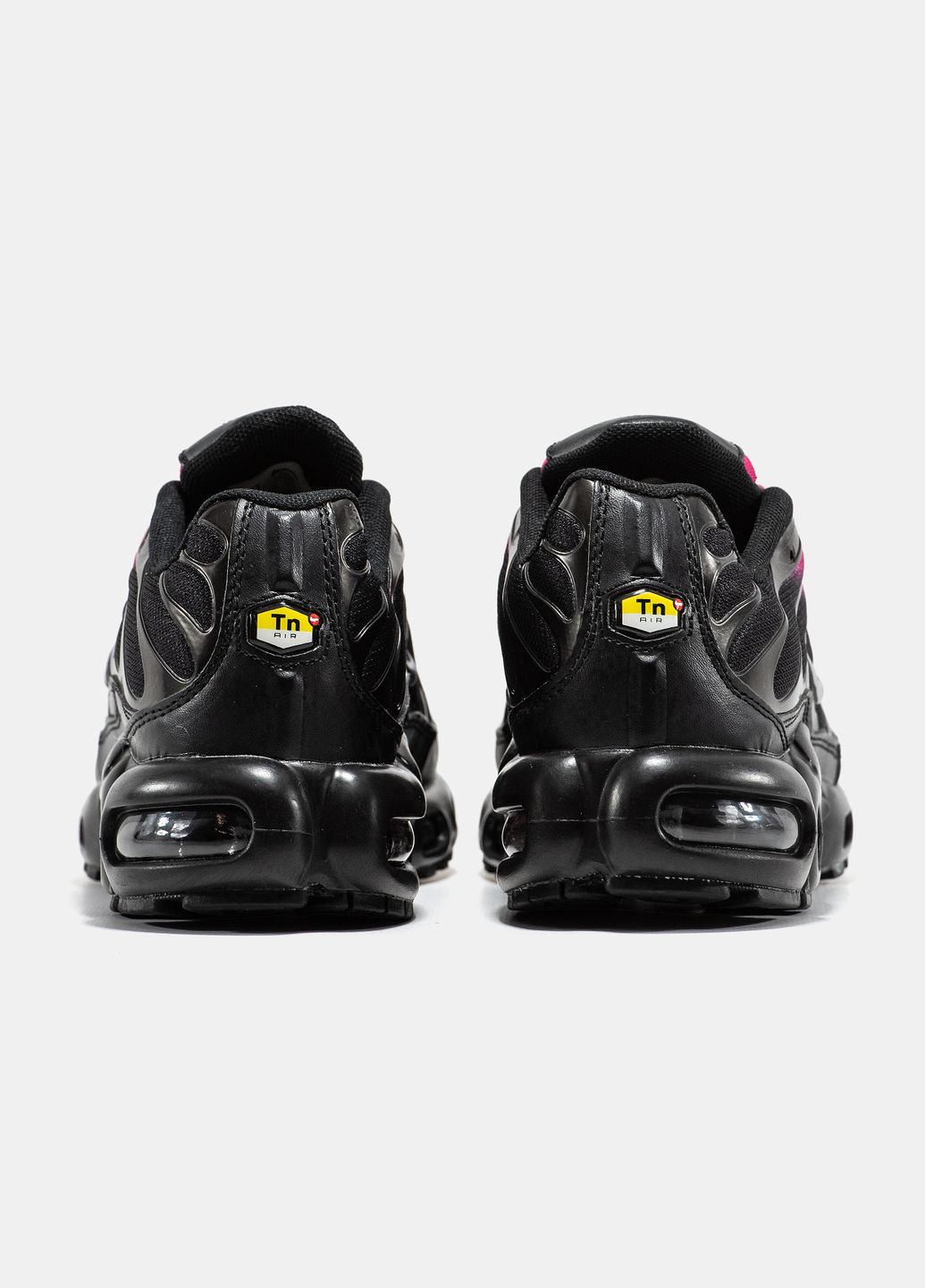 Розовые демисезонные кроссовки мужские и женские nike air max tn plus pink black | найк аир макс тн плюс розовые No Brand