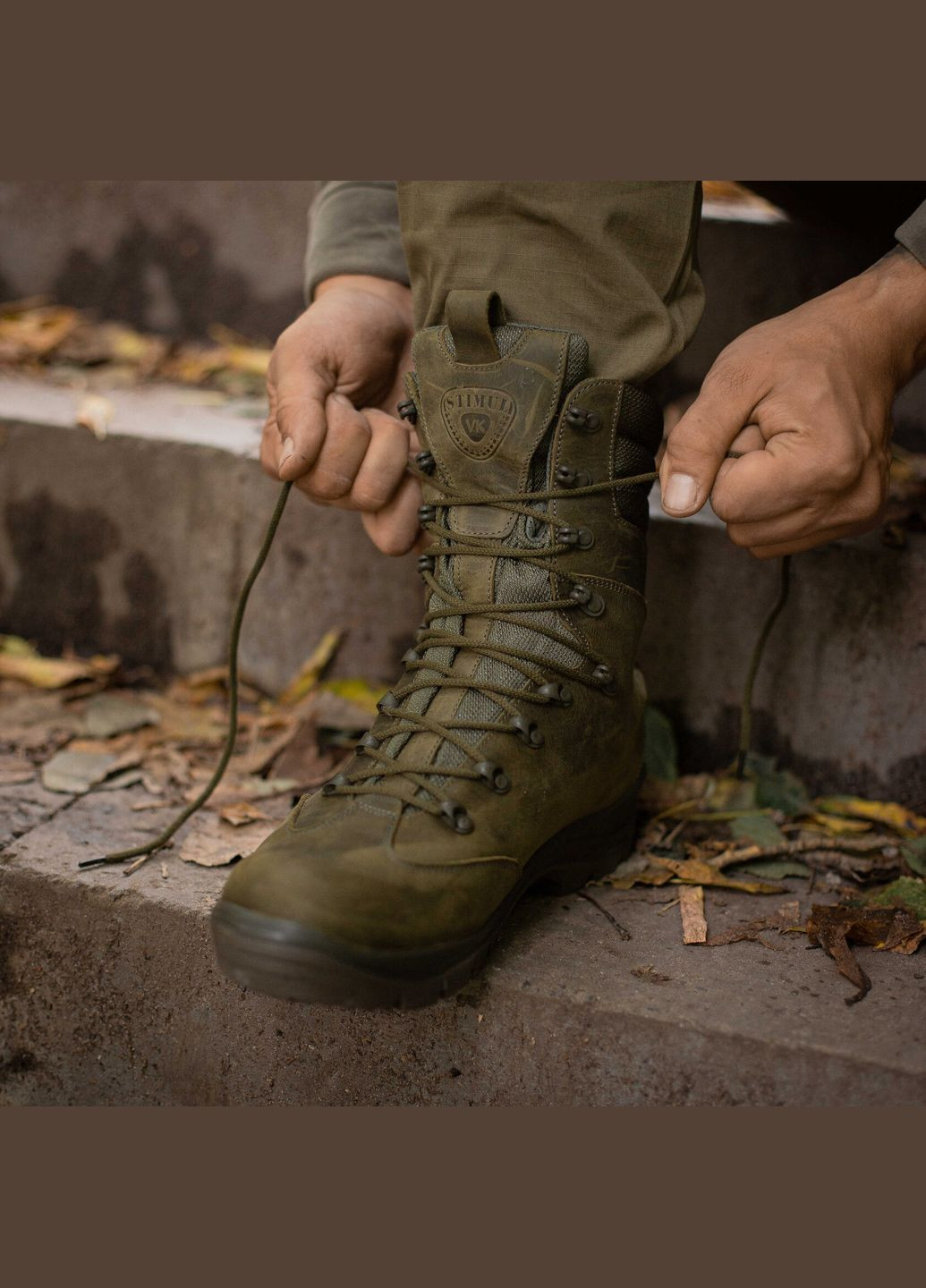 Берці Зимові Тактичні Чоловічі. 35-47р Олива. З Натуральної шкіри! STZM-1002 No Brand (301147988)