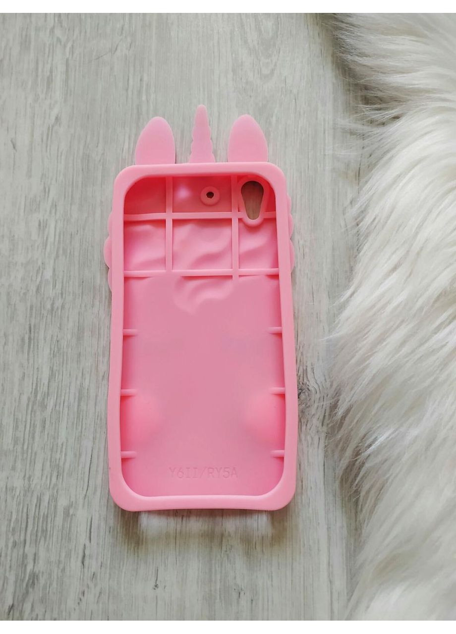 Чехол на Y6 II Единорог силиконовый 3d Huawei (360896315)