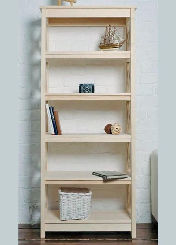 Стелаж кухонний з дерева Трасел 671 бланже (СТА-6716301) No Brand (327845959)