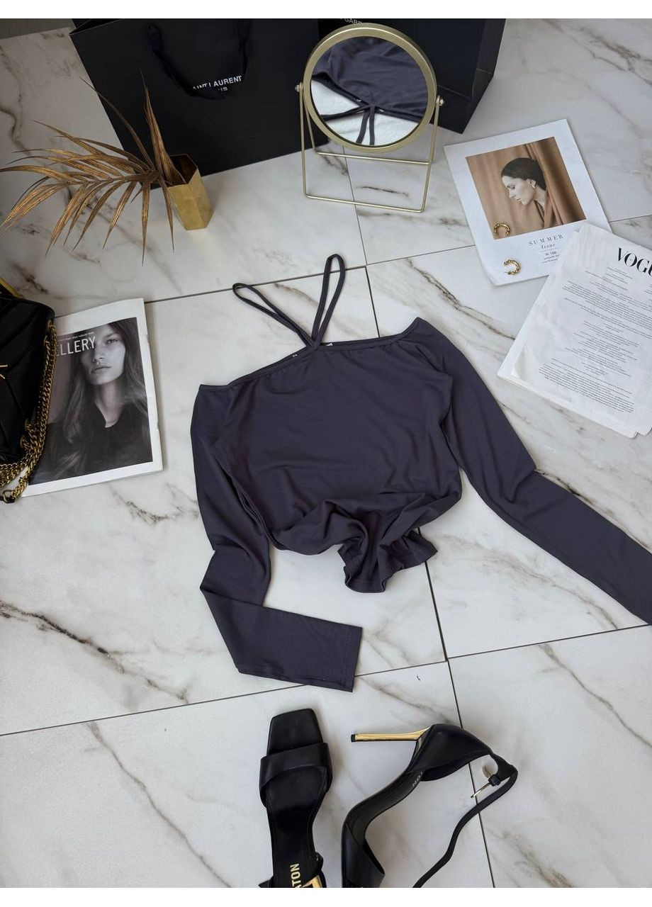 Лонгслів жіночий з відкритими плечима Style Point (351542509)