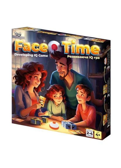 Развивающая настольная игра "Face Time" (укр) (TS01091996234723) Toysi (379044302)