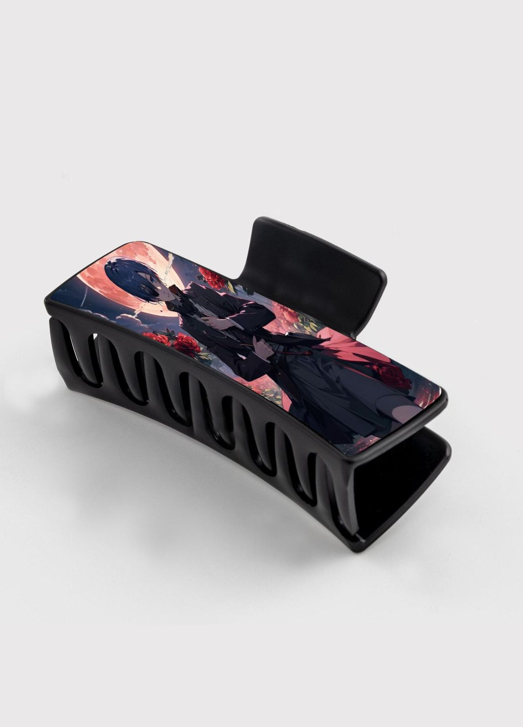 Заколка крабик для волос Аниме Темный дворецкий #0012 черный No Brand (315631087)