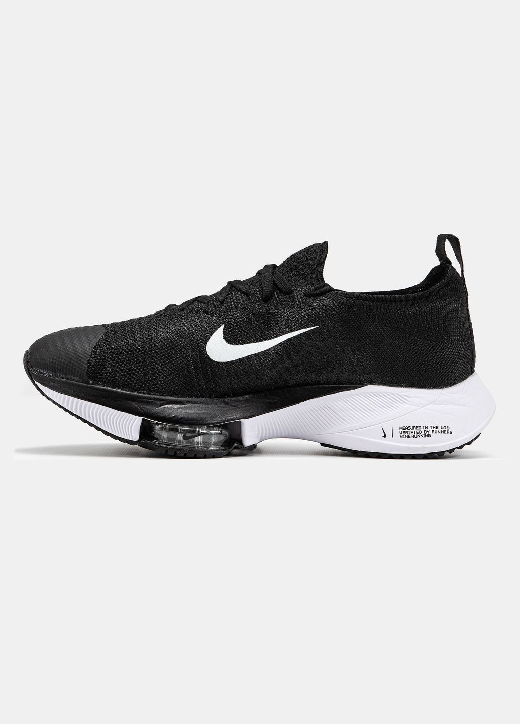 Кросівки жіночі і чоловічі Nike Zoom Tempo Black White | Найк Зум Темпо чорні білі No Brand чорні демісезони (332213968)
