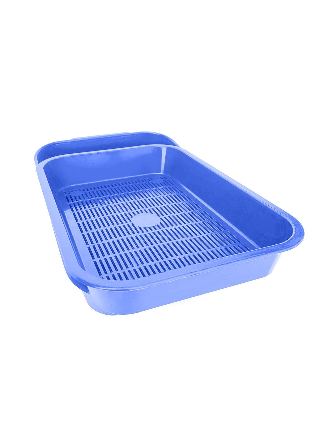 Туалет лоток для кошек глубокий с сеткой 36.5х25х6 см Господар (322701122)