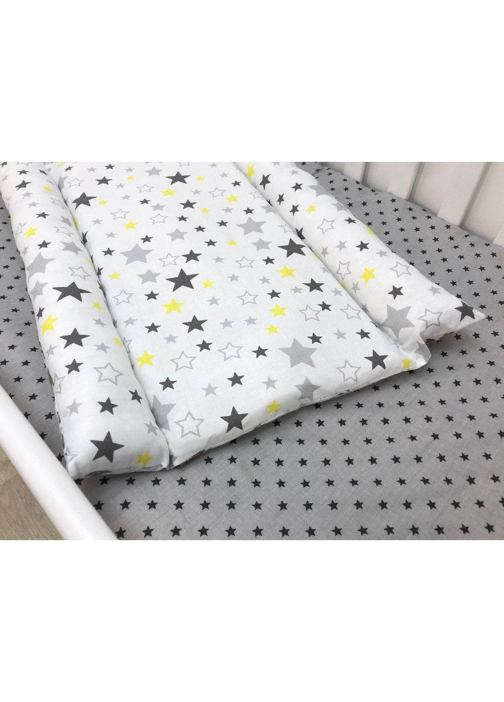 Матрас на пеленальный стол "Звездопад желтый" Moontime (367584171)