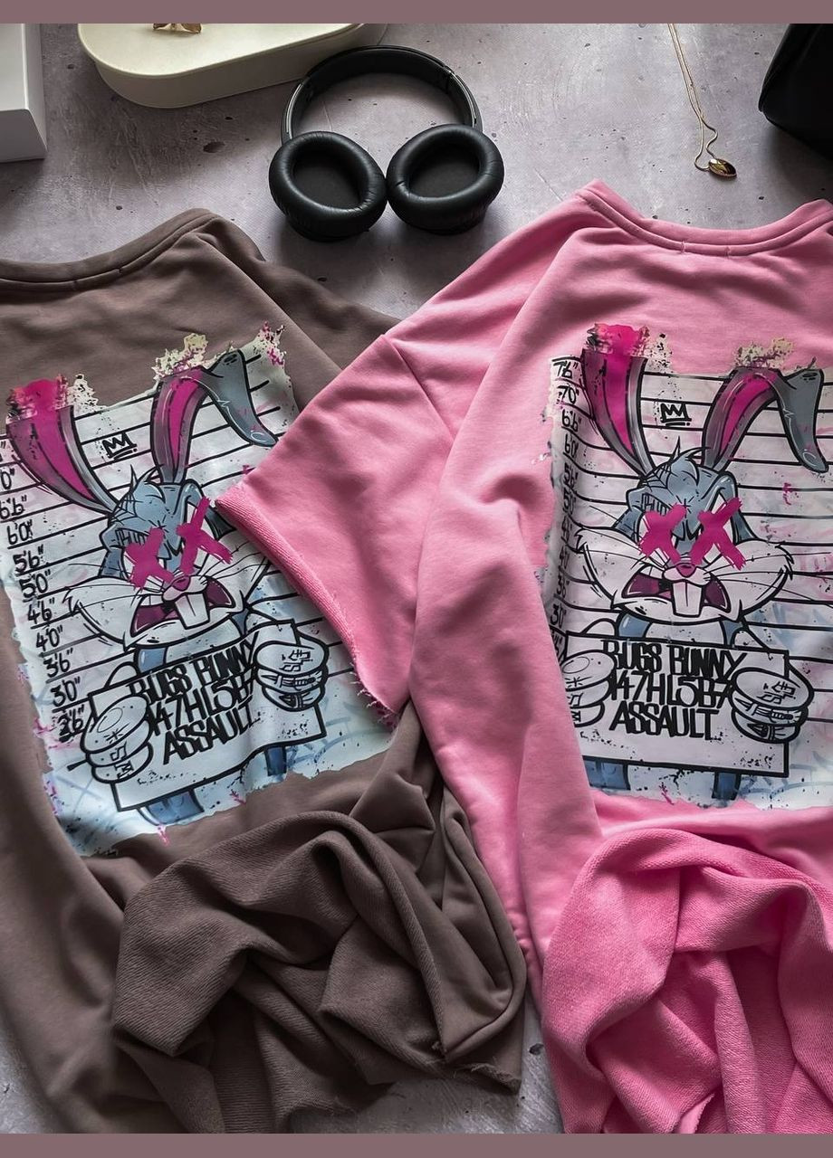 Футболка oversize «Bad Bunny»😮 No Brand - (331868259)