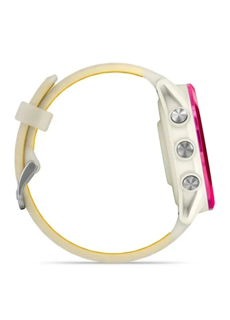Смарт-годинник Forerunner 570 42mm Raspberry with Mango/Translucent Bone with Silver Buckle (010-02970-42) Garmin (362474854)