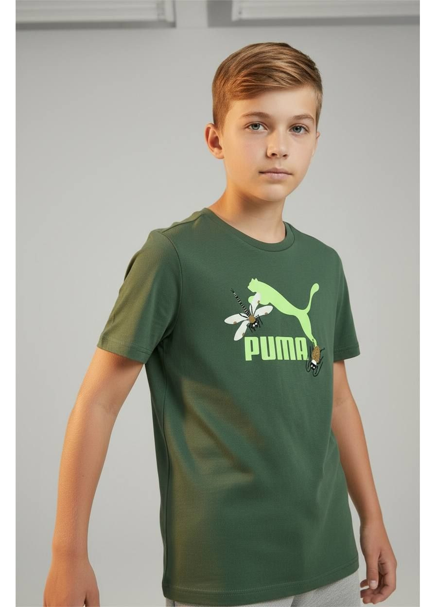 Зелена футболка Puma