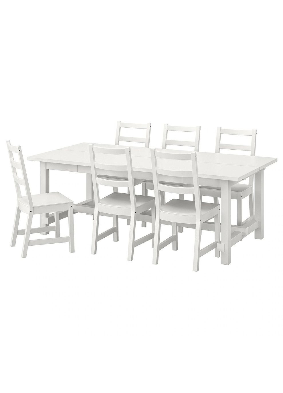 Стіл і 6 стільців ІКЕА NORDVIKEN / NORDVIKEN 210/289х105 см (s29304765) IKEA (278407642)