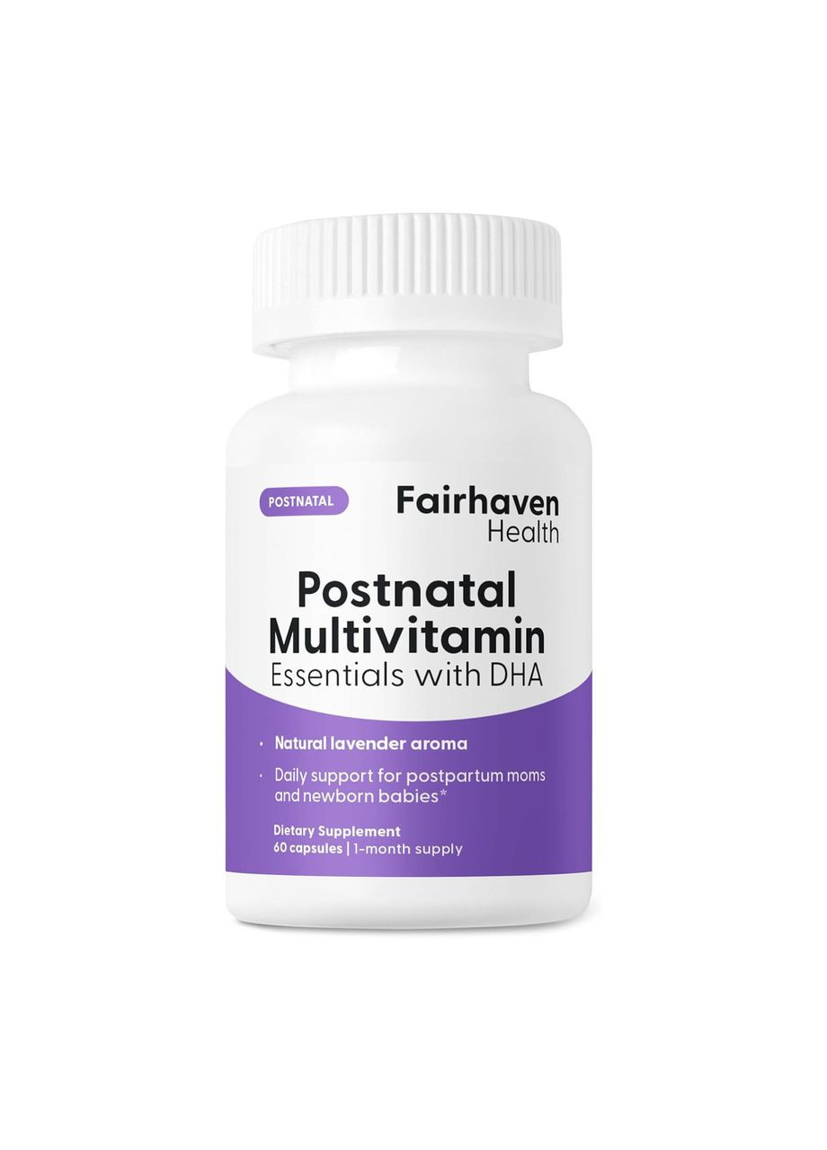 Postnatal Multivitamin Essentials with DHA - 60 caps Fairhaven Health (369399288)