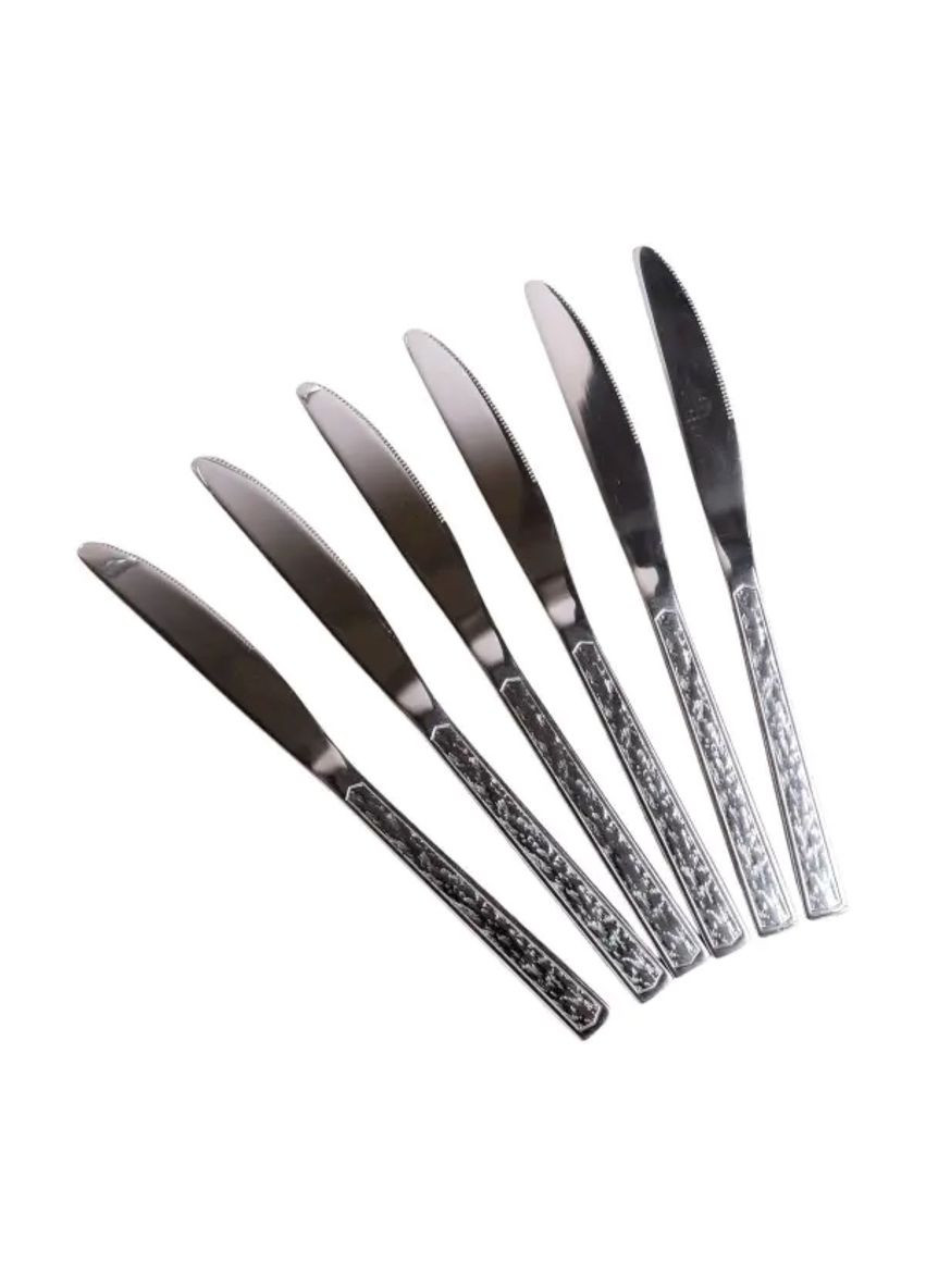 Набор столовых ножей 6 шт нержавеющая сталь гальваническое покрытие Jooki (358706582)