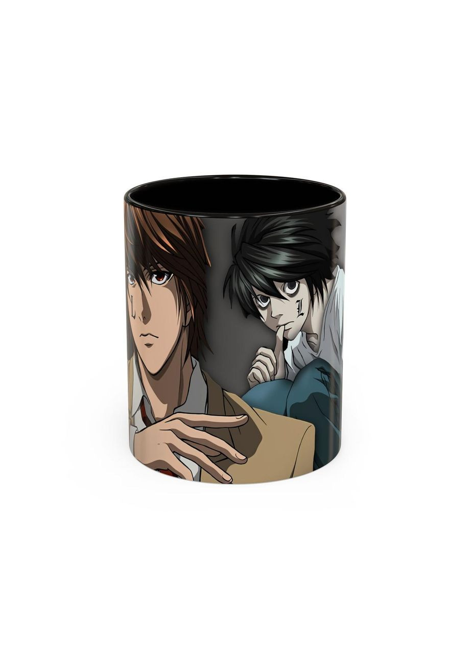 Чашка "Death Note" - Лайт Ягами, Рюк, Эл 330 мл No Brand (368671805)