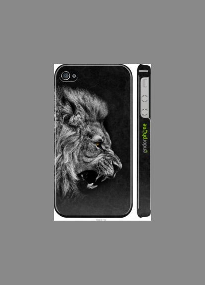 Чохол на iPhone 4 Лев "1080c-15-2448" Endorphone (348079425)