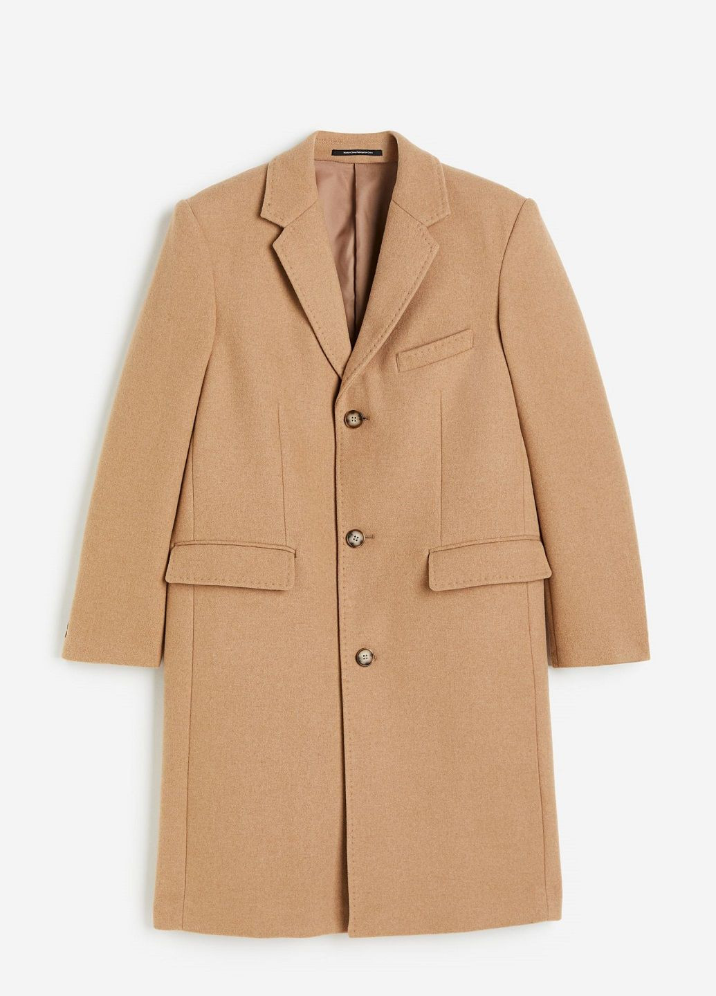 Темно-бежеве демісезонне Пальто H&M