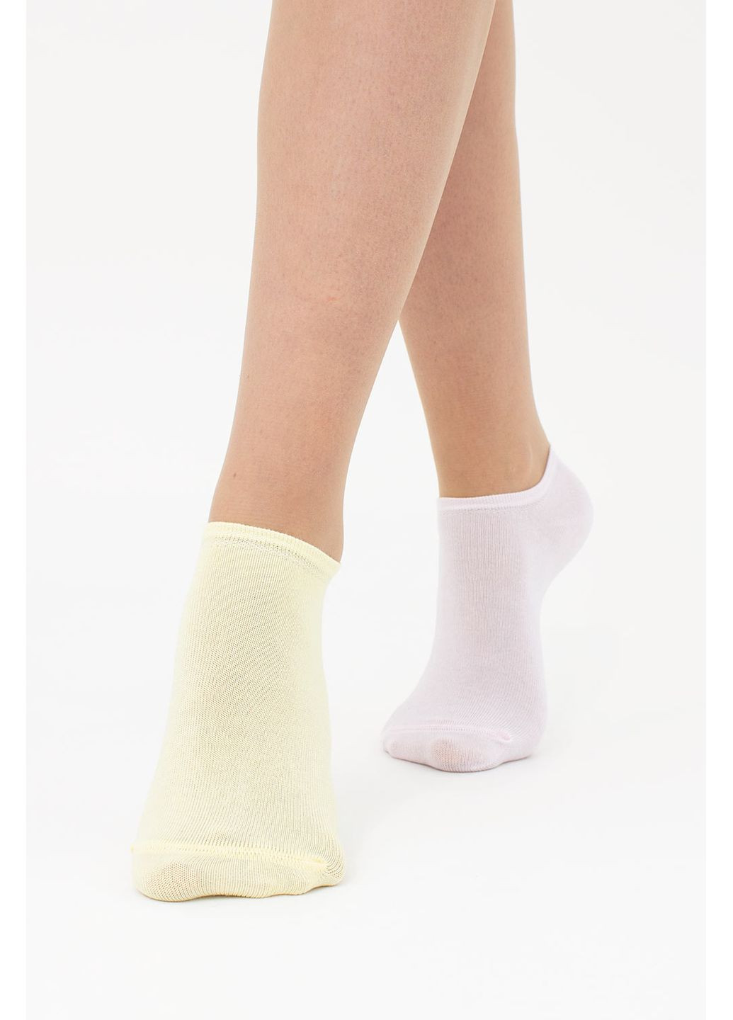 Комбіновані шкарпетки короткі 2 пари Giulia однотонні (366227438)