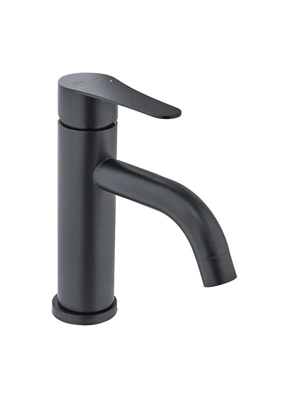 Смеситель для умывальника SAP-001-B Black (нерж. сталь) (CH6158) Champion (321213213)