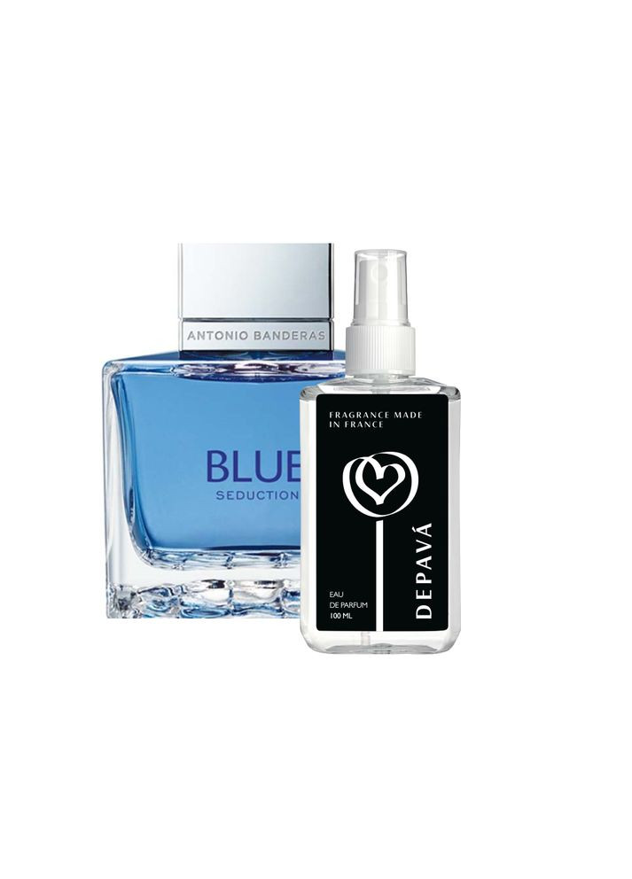 Духи DEPAVA (Antonio Banderas Blue Seduction for men) мужской 100мл пластик PdParis (312233432)