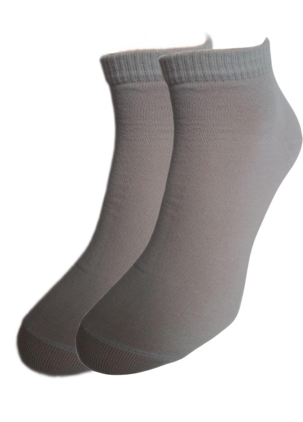 Светло-серые носки из хлопка НОВА ПАРА однотонные (324590020)