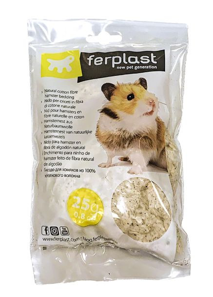 Гнездо FPU 4630 Hamster Bedding для хомяков Ferplast (267726973)