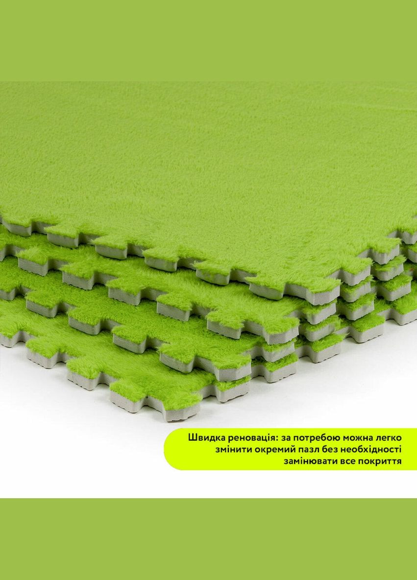 Підлога-пазл плюшевий 60х60х1см (D) SW-00002095 Sticker Wall (330019189)