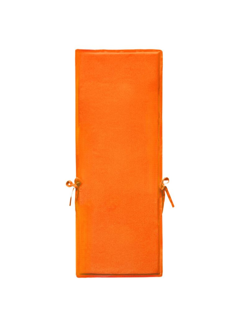 Матрас для лежака 120х50х4 см оранжевый. No Brand (331770568)