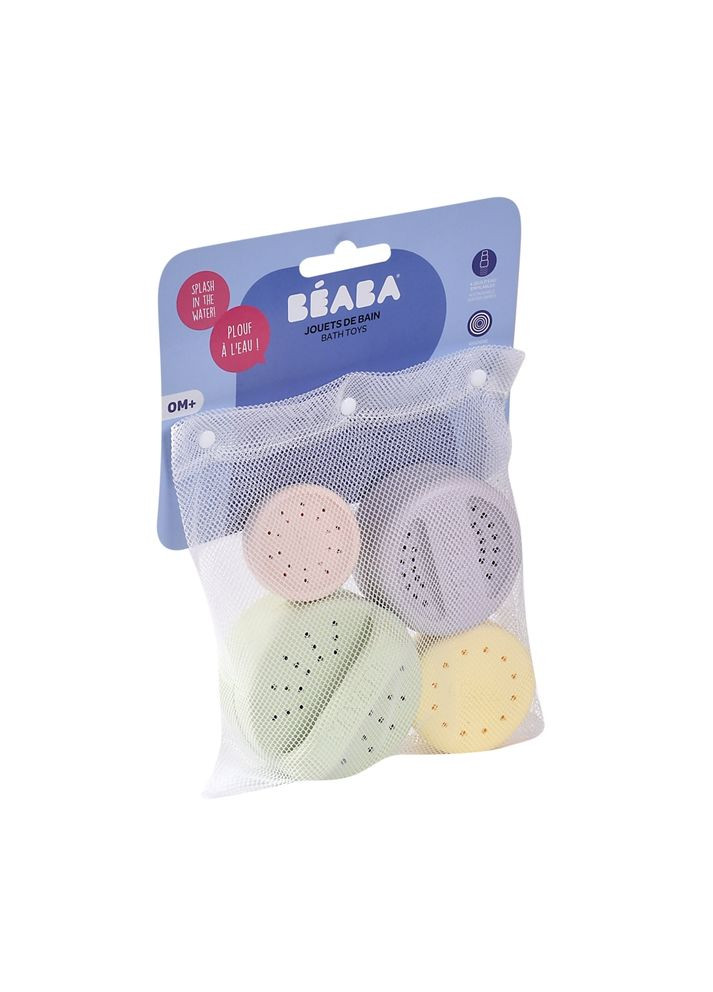 Набор игрушек для купания силиконовые, арт. 920409 Beaba (369669020)
