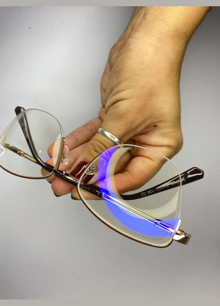 Окуляри для читання у металевій оправі Блю Блокер Антиблик Verse (331619746)